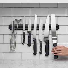 Magnetic Knife Holder Wall Mount Stand For Knives Black