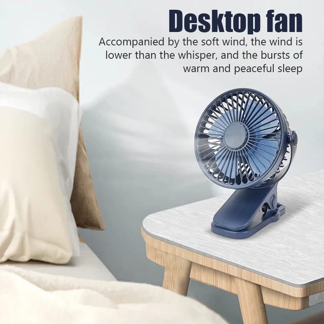 Portable Mini Hand Clip Fan Usb Direct Fan Quiet